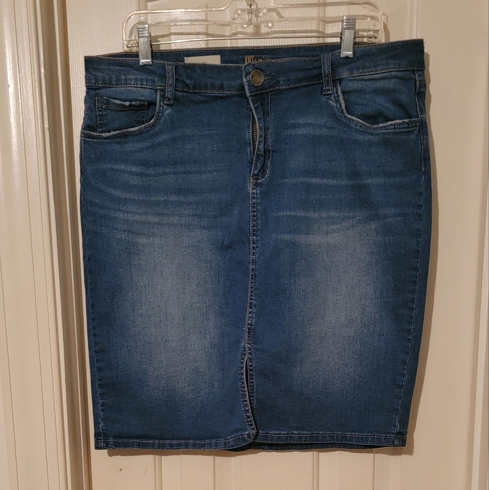 Kut from the Kloth denim pencil skirt